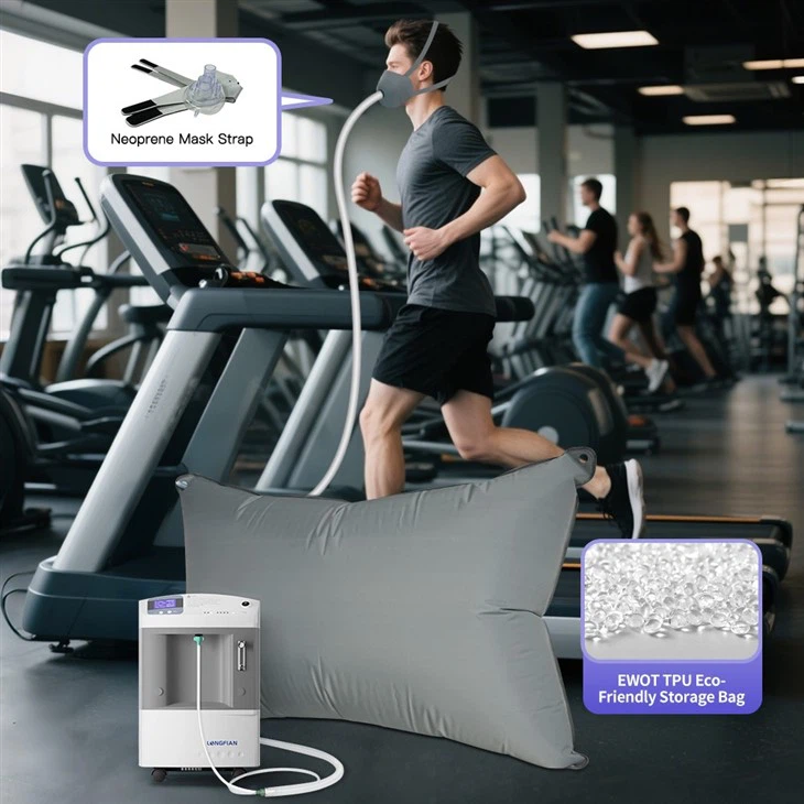 1000L Bag With EWOT Machines Exercise With Oxygen Therapy Oxygene Concentrator high quality