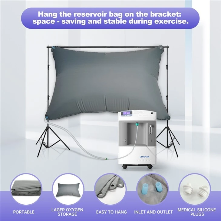 EWOT Exercise With 10L Oxygen Concentrator Therapy EWOT Reservoir Bag Oxygene