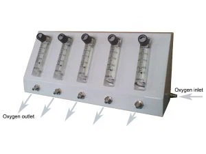 5 Ffordd Llif Llorweddol am crynodyddion ocsigen