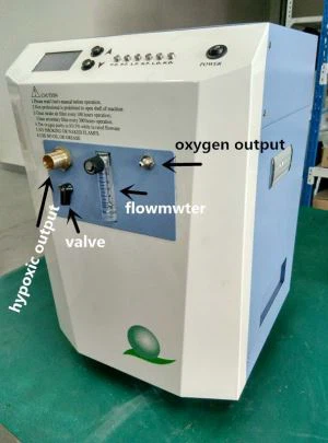 100LPM Sportsman Defnyddio Generadur Hypocig Hyfforddiant Uchder